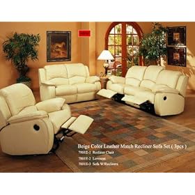 Recliner sofas