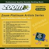 Zoom Karaoke CD+G - Platinum Artists 63: The Drifters & Billy Ocean 1