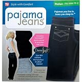 Hampton Direct Inc 80027 Pajama Jeans - Medium