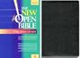 Holy Bible: The New Open Bible, Study Edition, King James Version, Black Genuine Leather