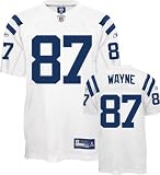 Reggie Wayne Jersey: Reebok Authentic White #87 Indianapolis Colts Jersey - 54