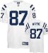 Reggie Wayne Jersey: Reebok Authentic White #87 Indianapolis Colts Jersey - 54