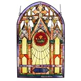 Window panel Tiffany stained glass church design home decor Image of Window panel Tiffany stained glass church design home decor