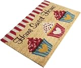DII Cupcakes Coir Doormat with Vinyl Back