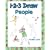 1-2-3 Draw People: A Step-By-Step Guide