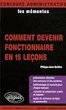 Revue Ellipses Marketing  / Comment devenir fonctionnaire en 15 leçons