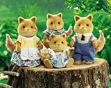 Calico Critters Slydale Fox Family