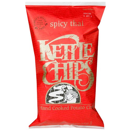 Kettle Chips Spicy Thai, 5-Ounce Bags (Pack of 15)
