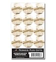 Pioneer Plus Stickers, Nauvoo Antique Temple, Contempo Acid Free- 72 Stickers in All- Pioneer Plus's Newest Product Line of Antique Temple Stickers Include the Nauvoo, Salt Lake, San Diego, Logan and Provo Temples, Use These Attractive Temple Stickers to Decorate Your Notes, Scriptures, Ect- Perfect for Scrapbooking- Primary, Young Women, Young Men, Relief Society, Preisthood, Missionaries