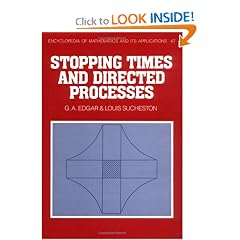 Stopping Times and Directed Processes (Encyclopedia of Mathematics and its Applications)