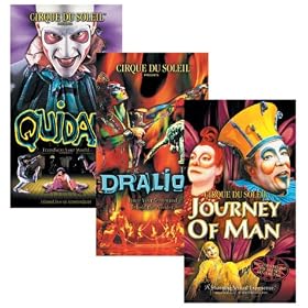 Cirque du Soleil 3-Pack (Quidam / Dralion / Journey of Man) [VHS]