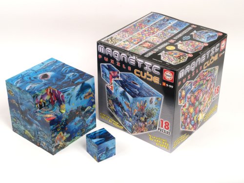 Detail image Educa: Tropical Scenes Puzzle 27 Cubes