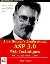 Alex Homer's Professional ASP Web Techniques