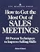 How To Get The Most Out of Sales Meetings