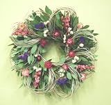 19 &acute; Larkspur and Loops Wreath - B0036J391O