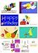 Assorted Boxed Birthday Greeting Cards Made From Children's Artwork. 50 Cards Pack, $5.00 Goes to School of Choice. Help Schools, Encourage Children's Creativity