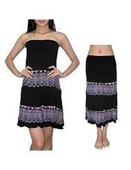 Gathered Stretchy Crinkled Shirred Elasticized   Waistline Cotton/Polyamide Summer Knee Length  Dress