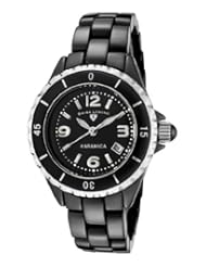 Swiss Legend Womens SL-10049-BKBSA Karamica Black Ceramic Watch