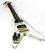 LEFT HANDED CLEAR FLYING V ELECTRIC GUITAR