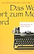 Das Wort zum Mord: Wie schreibe ich einen Krimi?