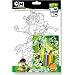 Ben 10 Colouring Set - Great Ben 10 Colouring sheets with coloured pencils and some stickers