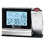 Oregon Scientific BAR338PA ExactSet Projection Clock with Cable-Free Weather Forecaster