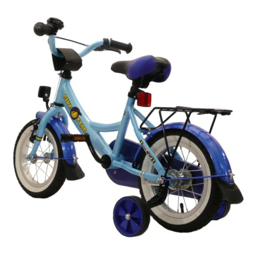 bike*star 30.5cm (12 Zoll) Kinderfahrrad - Farbe Blau