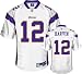 Percy Harvin White Reebok NFL Premier Minnesota Vikings Jersey - Small