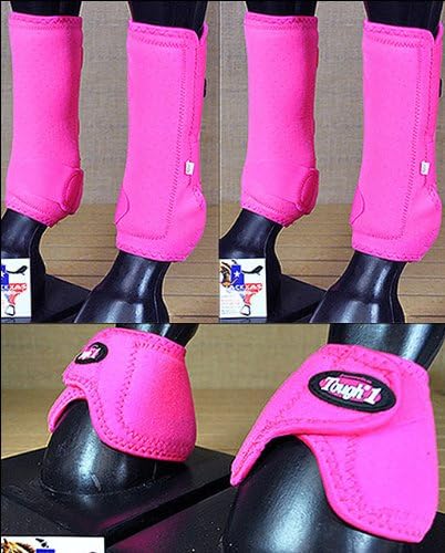 F11 Med Tough 1 Rear Front Leg Vented Medicine Horse Splint Sports Bell Boots