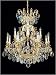 Schonbek 3772-23GS Etruscan Gold / Golden Shadow Renaissance Crystal Thirteen Light Up / Down Lighting Chandelier from the Renaissance Collection