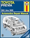 Toyota Previa (91-95) Automotive Repair Manual (Haynes Automotive Repair Manuals)