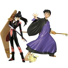 InuYasha Series 3: Sango and Miroku Action Figure Set