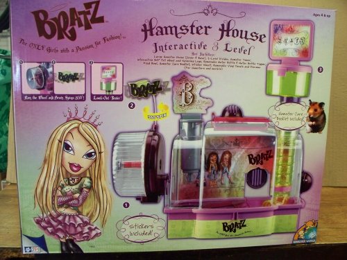 Bratz See Through Hamster House 3 Levels for Girls