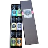 Top 6 100% Pure Therapeutic Grade Basic Sampler Essential Oil Gift Set- 6/10 ml (Eucalyptus, Lavender, Lemongrass, Orange, Peppermint, Tea Tree) ~ Edens Garden