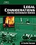 Legal Considerations for Fire and Emergency Services