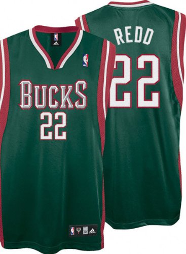 Michael Redd Green adidas NBA Hunter Authentic Milwaukee Bucks Jersey