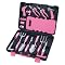 Apollo 18-pc. Garden Tool Set- Pink