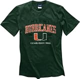 Miami Hurricanes Forest Router Heathered Tee