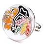 Chicago Blackhawks NHL Logo'd Executive Cufflinks w/Jewelry Box
