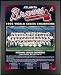 Black 11x13 1995 Atlanta Braves World Series Championship Team Photo Plaque
