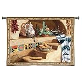 IMAGE OF Adobe Dreams Tapestry Style: Distressed Scroll Black 28
