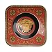 Versace by Rosenthal Medusa Red Plate 5 1/2 -Inch, square