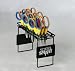 School Smart Metal Scissor Rack