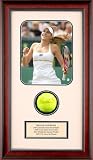 Nicole Vaidisova Framed Autographed/Hand Signed Tennis Ball Shadowbox