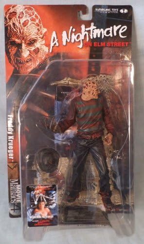 McFarlane - Movie Maniacs - Series 4 - A Nightmare on Elm Street - Freddy Krueger - 2nd Edition Feature Film Figure w/custom accessories by TMP International, Inc.