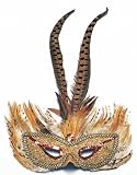 Pheasant Feather Mask