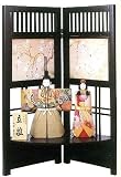 ひな人形 木目込 大里彩 作 立雛飾り 衝立飾り 4fk8808 平飾り 雛人形