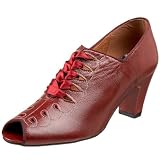 Re-Mix Vintage Women's Lectrice 1930'S Mid Heel Lace Up Oxford