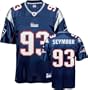 Richard Seymour Jersey: Reebok Navy Replica #93 New England Patriots Jersey