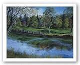 The 10th At Battlecreek by Barb Narkaus 28x22 Art Print Poster